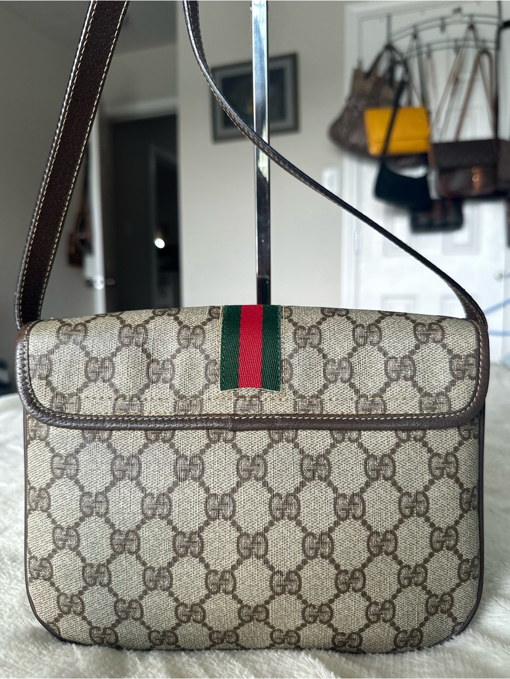 Gucci Monogram Shoulder Bag - Picture 2 of 16